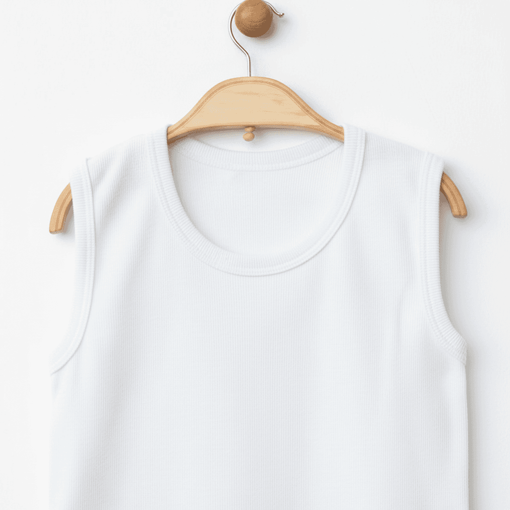Unisex Bebek %100 Organik Pamuklu Kolsuz Çıtçıtlı Zıbın
